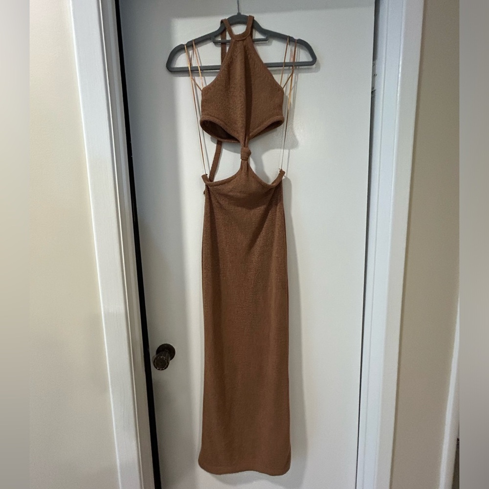 robertson rodeo brown dress size small